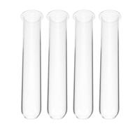 LIGHTAOTAO Éprouvette en Verre 4 pièces pour Tubes de Propagation de Plantes, décor Moderne pour Coupe de Plantes en intérieur et fêtes
