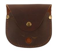 LIGHTAOTAO Étui de Montre de Poche Porte-Protecteur Pratique en Cuir de Vachette Vintage Fermeture à Pression à Suspendre Ceinture pour Usage Quotidien et Activités Extérieures