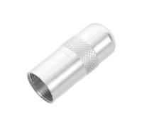 LIGHTAOTAO Ferrules Vintage Aluminium pour Guitare Adaptateur Tailpin Stable Finition Gravée Antidérapante Améliore la Clarté Sonore pour Musiciens et Enregistrements