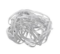 LIGHTAOTAO Fixateur de Fleurs Flexible en Alliage D'aluminium Argenté, Accessoire pour Vase à Fleurs Surface Lisse et Résistante la Rouille, pour Arrangement Floral