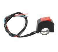 LIGHTAOTAO Interrupteur D'éclairage du Guidon pour Moto Contrôle Feux de Route et Croisement, Plastique et Métal, 4 Pièces, pour Conduite en Moto Électrique