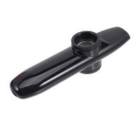 LIGHTAOTAO Kazoo Double Membrane Noir en Abs Léger pour Ukulélé et Clavier de Piano, Instrument de Musique Facile à Apprendre pour Garçon et Filles et Fêtes D'anniversaire