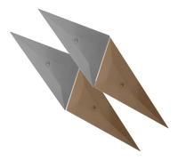 LIGHTAOTAO Kit 4 Raclettes Triangulaires pour Pose de Film de Protection et Film Vinyle sur Vitres de Voiture Accessoires Poignée Antidérapante pour Covering