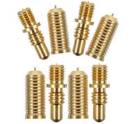 LIGHTAOTAO Kit de 4 Vis en Cuivre pour Réparation de Queue de Billard Joints d'Extension Robustes Accessoires de Queue de Billard Pièces de Joint Cylindrique pour Allongement Usage