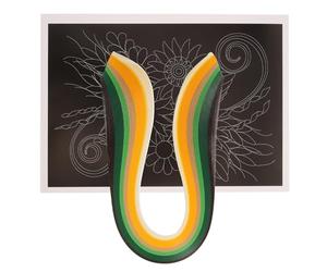 LIGHTAOTAO Kit de Matériel de Bricolage en Papier Coloré pour Quilling, Léger et Facile à Utiliser, pour Projets DIY et Décoration Maison