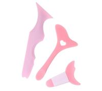 LIGHTAOTAO Kit D'outils de Maquillage des Yeux en Silicone Réutilisable Guide Eyeliner et Tampon Cils Unique pour Application Précise Maquillage Quotidien