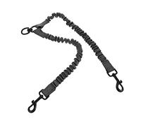 LIGHTAOTAO Laisse Élastique Réfléchissante pour Chiens Double Tête Confort Et Contrôle Optimal pour Promenade Et Entraînement Extérieur