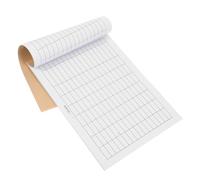 LIGHTAOTAO Livre de Comptes Vierge à Grille Comptable Double Face Format Paysage, Registre de Suivi Financier et Gestion des Stocks, Carnet de Notes pour Bureau et Maison, 100 Pages Papier