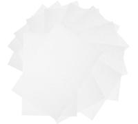 LIGHTAOTAO Lot de 100 Pièces de Doublures en Papier Blanc pour Cage à Perroquet, Absorbantes, Jetables et Résistantes, Accessoires Indispensables pour Cage à Oiseaux
