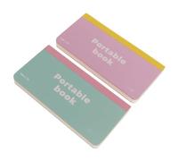 LIGHTAOTAO Lot de 2 Carnets de Poche en Papier, Planificateurs Académiques et Esthétiques, Petits Blocs-notes Pratiques pour Organiser Tâches en Classe ou Voyage