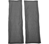 LIGHTAOTAO Lot de 2 Housses D'accoudoirs pour Chaise en Polyester, Protection Réutilisable pour Fauteuils de Bureau et Chaises de Jeu, Renouvellement Facile des Accoudoirs