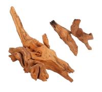 LIGHTAOTAO Lot de 2 Morceaux de Bois Flotté Naturel pour Aquarium et Terrarium Bois Décoratif Résistant à L’Eau Dimensions 10-15 CM et 25-30 CM Décorations D’Aquarium D’Eau Douce et