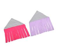 LIGHTAOTAO Lot de 2 Tentes Hamac pour Hamster en Tissu Respirant Cachette d'angle Suspendue Réglable Lit pour Petits Animaux Cachette pour Cochons d'Inde et Lapins Habitat Confortable et