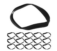LIGHTAOTAO Lot de 90 Courroies D'entraînement Plates en Caoutchouc Noir pour Lecteur Cassette et Lecteur CD, Largeur 4/5mm, Transfert de Puissance Constant et Fonctionnement Fluide
