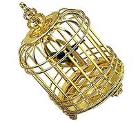 LIGHTAOTAO Mini Cage à Oiseaux Décorative Réaliste Accessoire pour Mini Jardin