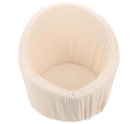 LIGHTAOTAO Mini Canapé Blanc pour -né, Accessoire de Pose Léger et Doux en Coton Mousse, pour Séance Photo à Domicile ou Studio