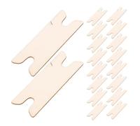 LIGHTAOTAO Navettes de Tissage en Bois 20Pcs Bâtonnets Ergonomiques 7,9 CM pour Travaux Manuels et Crochet à Domicile