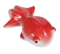 LIGHTAOTAO Ornement de Poisson Flottant Décoration Artisanale en Céramique Surface Lisse et Résistant la Décoloration pour Aquarium et Étang pour Décor Aquatique