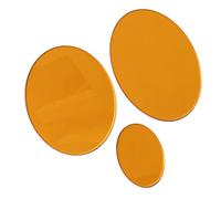LIGHTAOTAO Panneaux Acryliques Transparents Lot de 3 Léger et Facile à Nettoyer Orange pour Accessoire de Photographie pour Photographie de Bijoux et Nature Morte