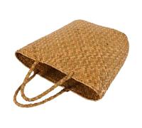 LIGHTAOTAO Paquet à Main Tressé Boho D'été, Panier Rustique en Paille