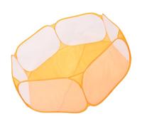 LIGHTAOTAO Parc à Jeux Pliable pour Petits Animaux Polyester Résistant Orange Six Pans Portable Paquet de Transport Enclos Multifonctionnel pour Lapins Hamsters et Cochons D’Inde
