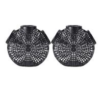 LIGHTAOTAO Pièges à Écrevisses et Crabes Réutilisables en Plastique Lot de 2 Ouverture à Barbillons Inversés pour Pêche en Eau Douce et Salée