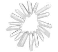 LIGHTAOTAO Pierre de Cristal Blanc Naturel 200g Surface Lisse et Couleurs Éclatantes pour Décoration Créative DIY Mariage et Événements