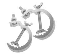 LIGHTAOTAO Pinces pour Éclairage de Scène en Alliage d'Aluminium Lot de 2 Molette de Réglage pour Structures de Projecteurs Installation Rapide et Sécurisée pour Spectacles et Concerts