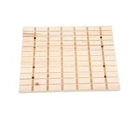 LIGHTAOTAO Planche à Griffer Design à Trous en Bois Naturel Fonction Meulage des Griffes Pratique à Fixer en Cage ou Animalerie pour Lapin et Chinchilla