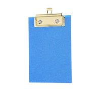 LIGHTAOTAO Planchette à Pince en Acrylique Bleu Multifonction pour Bureau, Facile à Écrire Partout, pour Occasions Professionnelles et Formelles