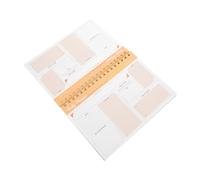 LIGHTAOTAO Planificateur Quotidien Spirale Cahier de Notes pour Gestion Du Travail et Études Agenda Léger Compact
