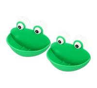 LIGHTAOTAO Plateforme de Repos pour Reptiles Domestiques en Abs Vert 2 Pièces Lieu Relaxant et Propre pour Grenouilles, Crapauds et Petits Animaux de Terrarium