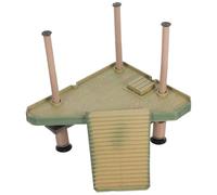 LIGHTAOTAO Plateforme Flottante en Abs pour Tortues, Rampe d'escalade Adaptée aux Aquariums et Terrariums, pour Habitat de Reptiles et Bain de Soleil