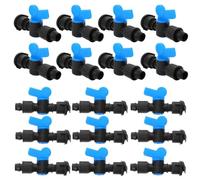 LIGHTAOTAO Raccords D'irrigation Goutte à Goutte 50pcs en PP pour Tuyaux 16, Connexion Rapide et Contrôle Facile, pour Jardin et Petite Culture