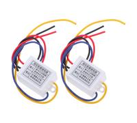 LIGHTAOTAO Relais Automobile Polyvalent 2pcs pour Caméra de Recul, Alimentation Stable en Plastique Blanc, Adapté aux Voitures Allemandes, pour Routes Accidentées et Temps Pluvieux