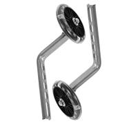 LIGHTAOTAO Roues D'entraînement LED pour Garçon et Filles, Stabilisateurs de Vélo en Alliage D'aluminium et Plastique Noir, Antidérapantes, pour Débutants et Vélo Garçon et Filles