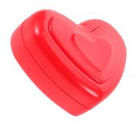 LIGHTAOTAO Simulateur de Battements Cardiaques pour Peluches en Plastique Rouge Son Apaisant de Battement de Cœur Fonctionnant sur Piles Lr44 Incluses, pour Garçon et Filles et Animaux