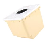 LIGHTAOTAO Système de Plantation Hydroponique Beige en PP pour Légumes et Plantes Vertes, Facile à Assembler, Design Simple, Seau de Jardinage pour Serrage et Culture sans Terre