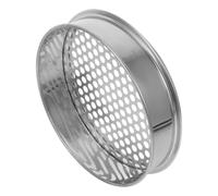 LIGHTAOTAO Tamis de Jardin Rond en Acier Inoxydable 20cm, Léger Tamisage Rapide de Terre et Petits Grains, pour Jardinage et Agriculture