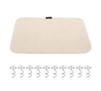 LIGHTAOTAO Tapis à Griffer en Sisal pour Chat D’Intérieur Anti-Griffures pour Canapé et Fauteuil Dos Antidérapant Taille Mini 30 X 20 CM Protection Meuble et Facile à Nettoyer