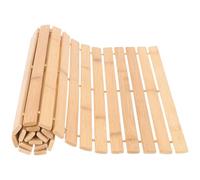 LIGHTAOTAO Tapis de Sol de Salle de Bain en Bambou Antidérapant Élégant Coussin de Non Glissant pour Chambre et Salle de Bain