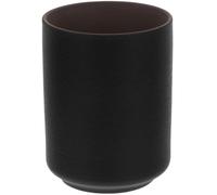LIGHTAOTAO Tasse à Thé Décorative Vintage en Céramique 250ml Noire | Usage Maison ou Bureau, Forme Ronde Simple, Entretien Facile, Style Rétro Classique, pour Restaurants et Hôtels