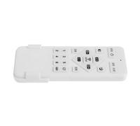 LIGHTAOTAO Télécommande pour Ventilateur de Plafond avec Lumière LED Blanc en Plastique, Contrôle Unifié du Ventilateur Lumière, Portée sans Fil Longue Portée, pour Fête Chambre