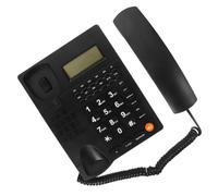 LIGHTAOTAO Téléphone Fixe pour Seniors à Gros Boutons Interface Simple et Ergonomique Design Stable et Fiable Adapté Aux Personnes Âgées et Adolescents Facile à Utiliser
