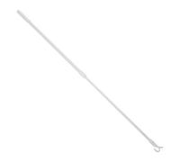 LIGHTAOTAO Tige D'inclinaison Télescopique en Alliage D'aluminium Blanc pour Stores Occultants, Surface Lisse, Design Simple, Accessoire Fenêtres à Domicile
