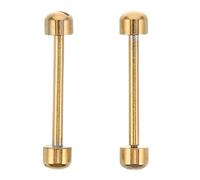 LIGHTAOTAO Tiges D'assemblage pour Bracelet de Montre en Acier Inoxydable 14mm, Structure Plate Rainurée, Lot de 2 Pièces, Compatibles Bracelets en Céramique pour Réparation de Montre