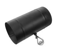 LIGHTAOTAO Vanne de Régulation Unidirectionnelle pour Cheminée X Acier Inoxydable Clapet Anti-retour Isolé Amortisseur de Tirage pour Contrôle Airflow et Prévention du Reflux