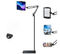 Lightasea Support de sol pour tablette avec télécommande Kindle, support de tablette réglable, pour accessoires Kindle Paperwhite/Oasis/Kobo, iPad/Pro/Mini, téléphone, Samsung Tab, 4,7-13"
