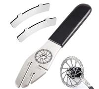 LightBeacon 3 Pièces Outil Réglage Frein, Ajusteur de Disque de Frein, Réglage Disque Vélo, Clé à Disque de Vélo, Vélo Clé Disque, Clé Vélo Rotor, pour Les Réparations de Vélo