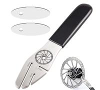 LightBeacon 3 Pièces Outil Réglage Frein, Réglage Disque Vélo, Ajusteur de Disque de Frein, Clé à Disque de Vélo, Vélo Clé Disque, Clé Vélo Rotor, pour Les Réparations de Vélo